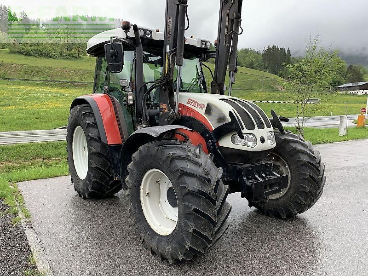Steyr 9105 mt + hauer fl - Tractor: foto 5 Steyr 9105 mt + hauer fl - Tractor: foto 5