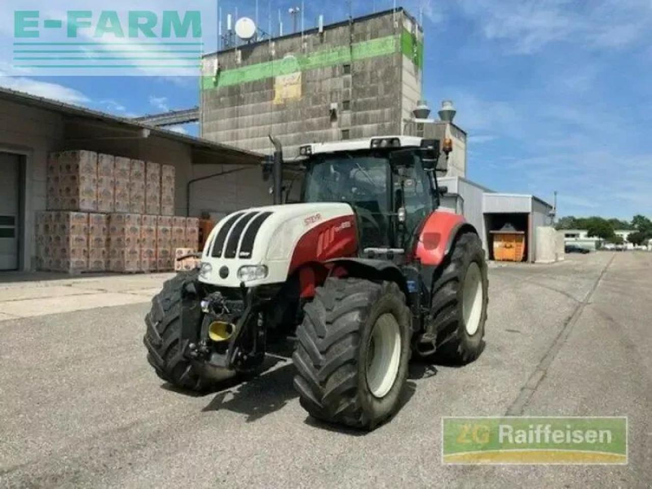 Steyr cvt 6185 - Tractor: foto 1 Steyr cvt 6185 - Tractor: foto 1