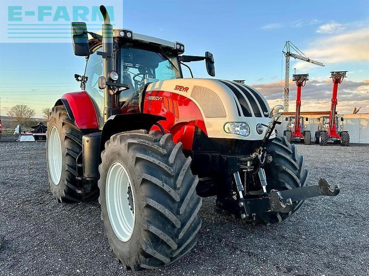 Steyr cvt 6220 - Tractor: foto 1 Steyr cvt 6220 - Tractor: foto 1