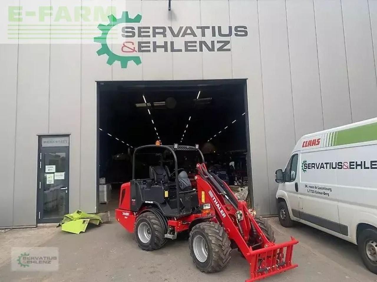 Thaler 3448 h / dpf mit pendelachse 14005 - Cargadora de ruedas: foto 1 Thaler 3448 h / dpf mit pendelachse 14005 - Cargadora de ruedas: foto 1