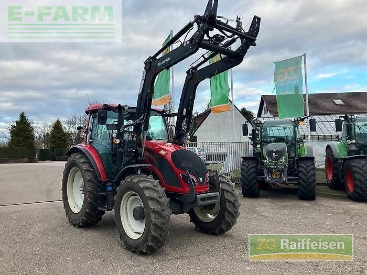 Valtra a104 mit frontlader - Tractor: foto 1 Valtra a104 mit frontlader - Tractor: foto 1