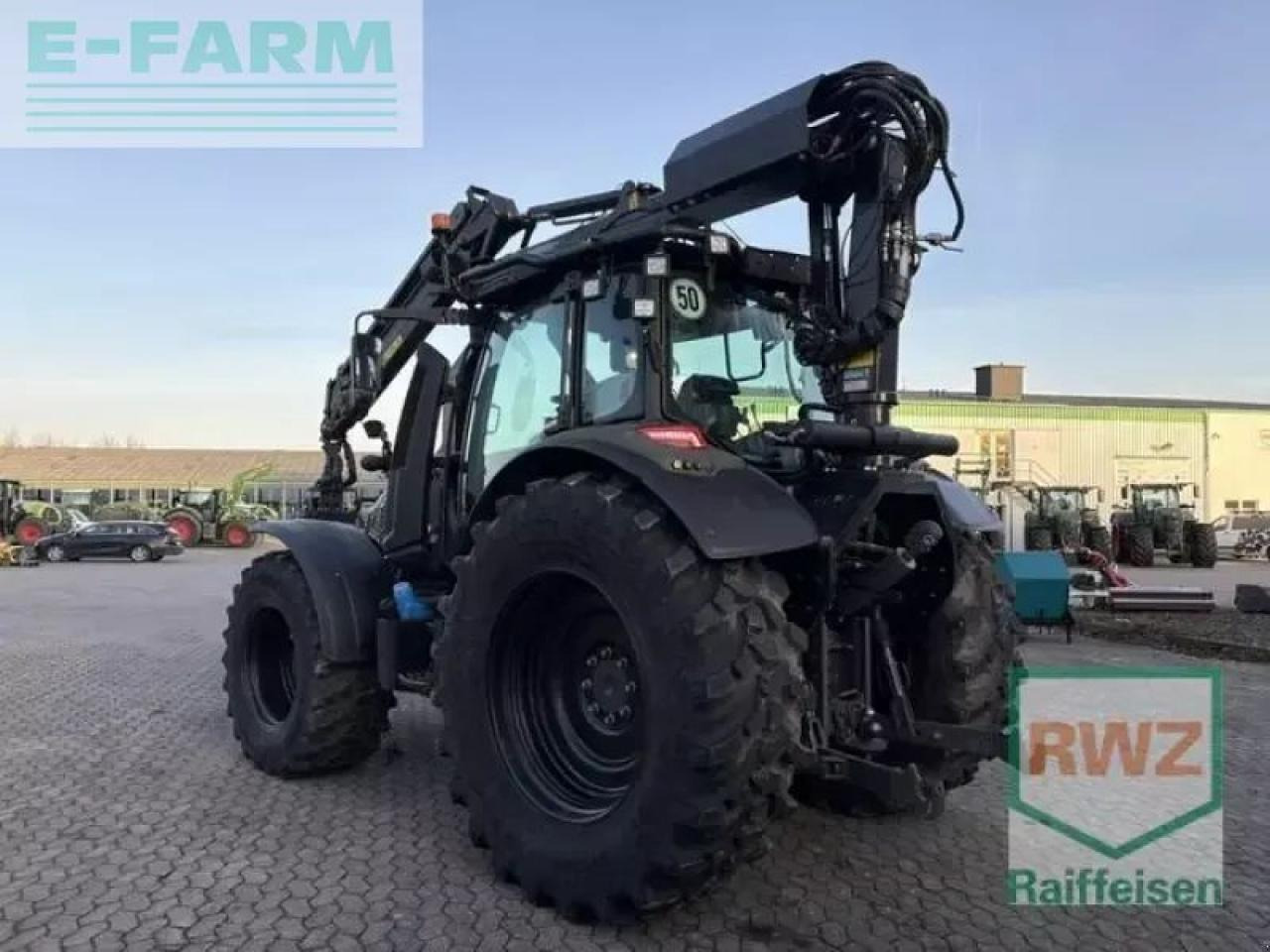 Valtra n155eh forstkran - Tractor: foto 5 Valtra n155eh forstkran - Tractor: foto 5