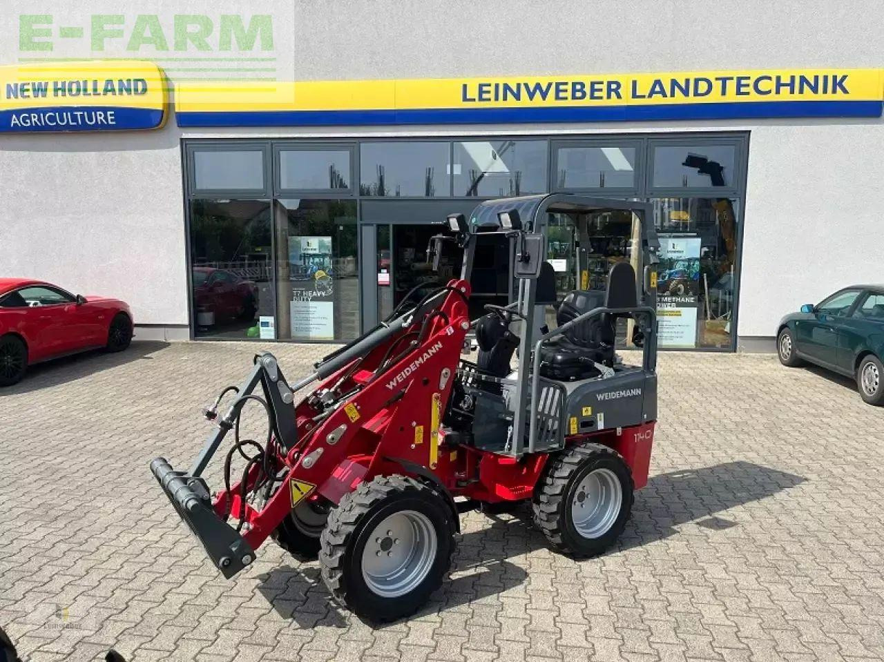 Weidemann 1140 - Cargadora de ruedas: foto 1 Weidemann 1140 - Cargadora de ruedas: foto 1