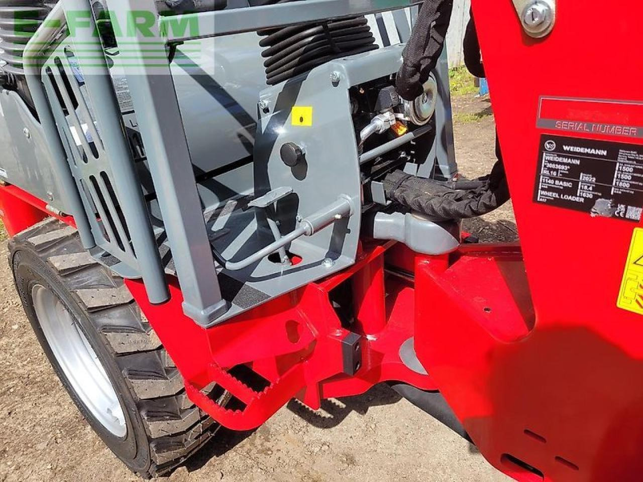 Weidemann 1140 basic line schaufel + palettengabel - Miniexcavadora: foto 4 Weidemann 1140 basic line schaufel + palettengabel - Miniexcavadora: foto 4