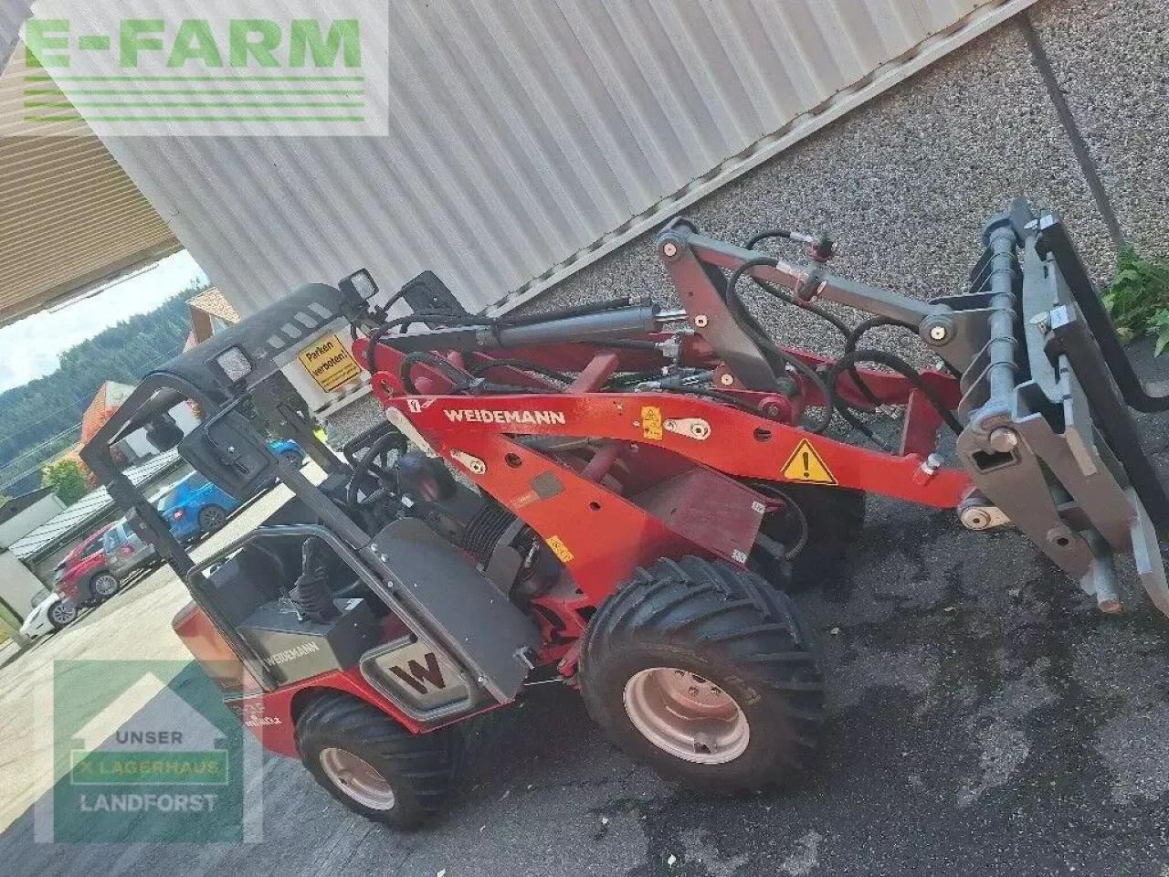 Weidemann 1240 lp - Cargadora de ruedas: foto 1 Weidemann 1240 lp - Cargadora de ruedas: foto 1