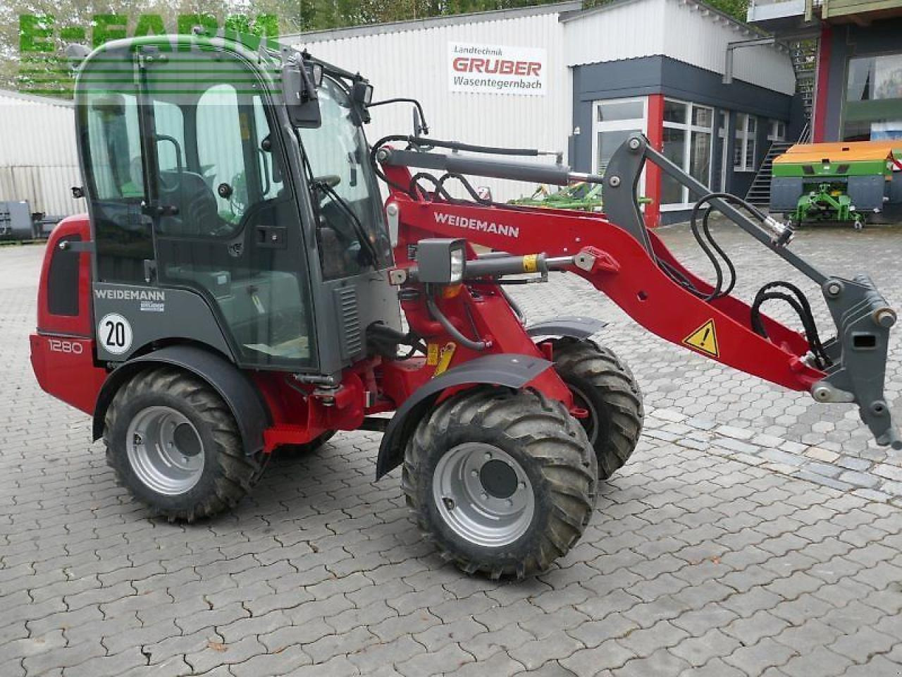 Weidemann 1280 - euroaufnahme - Miniexcavadora: foto 2 Weidemann 1280 - euroaufnahme - Miniexcavadora: foto 2