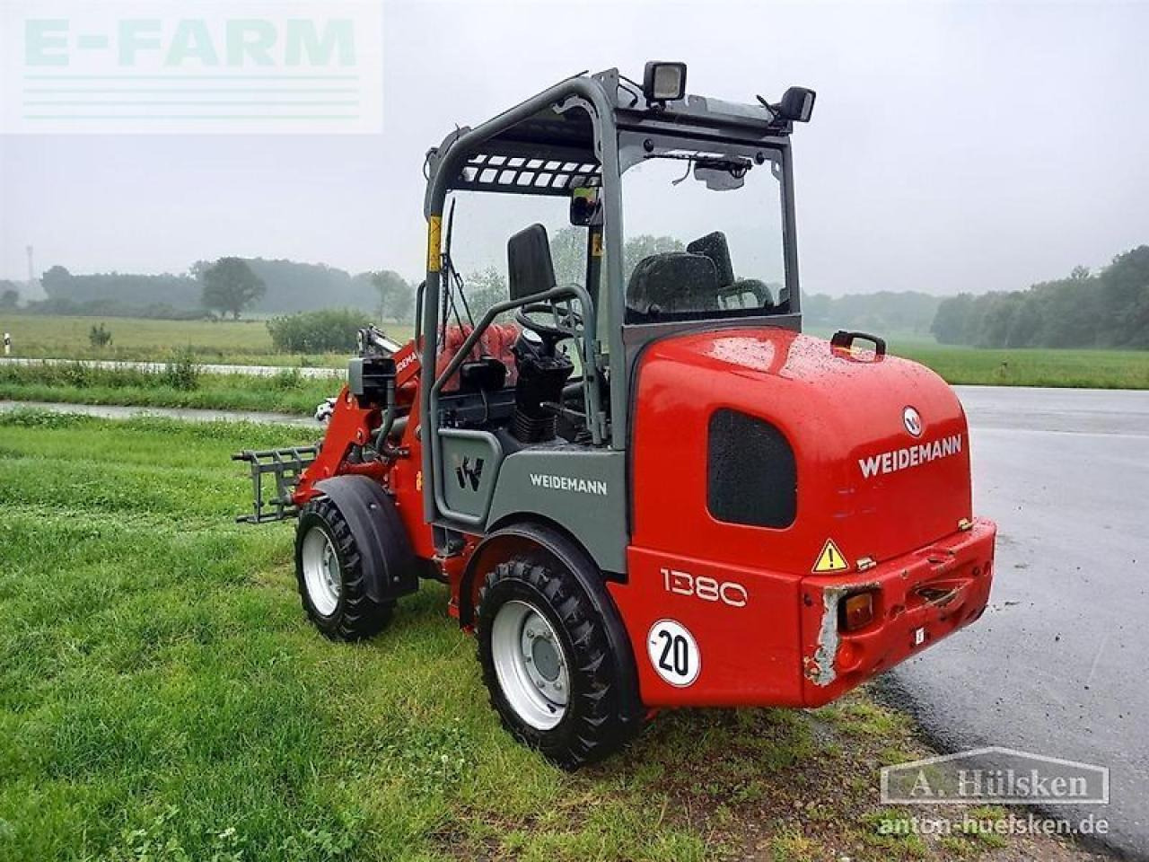 Miniexcavadora Weidemann 1380: foto 6