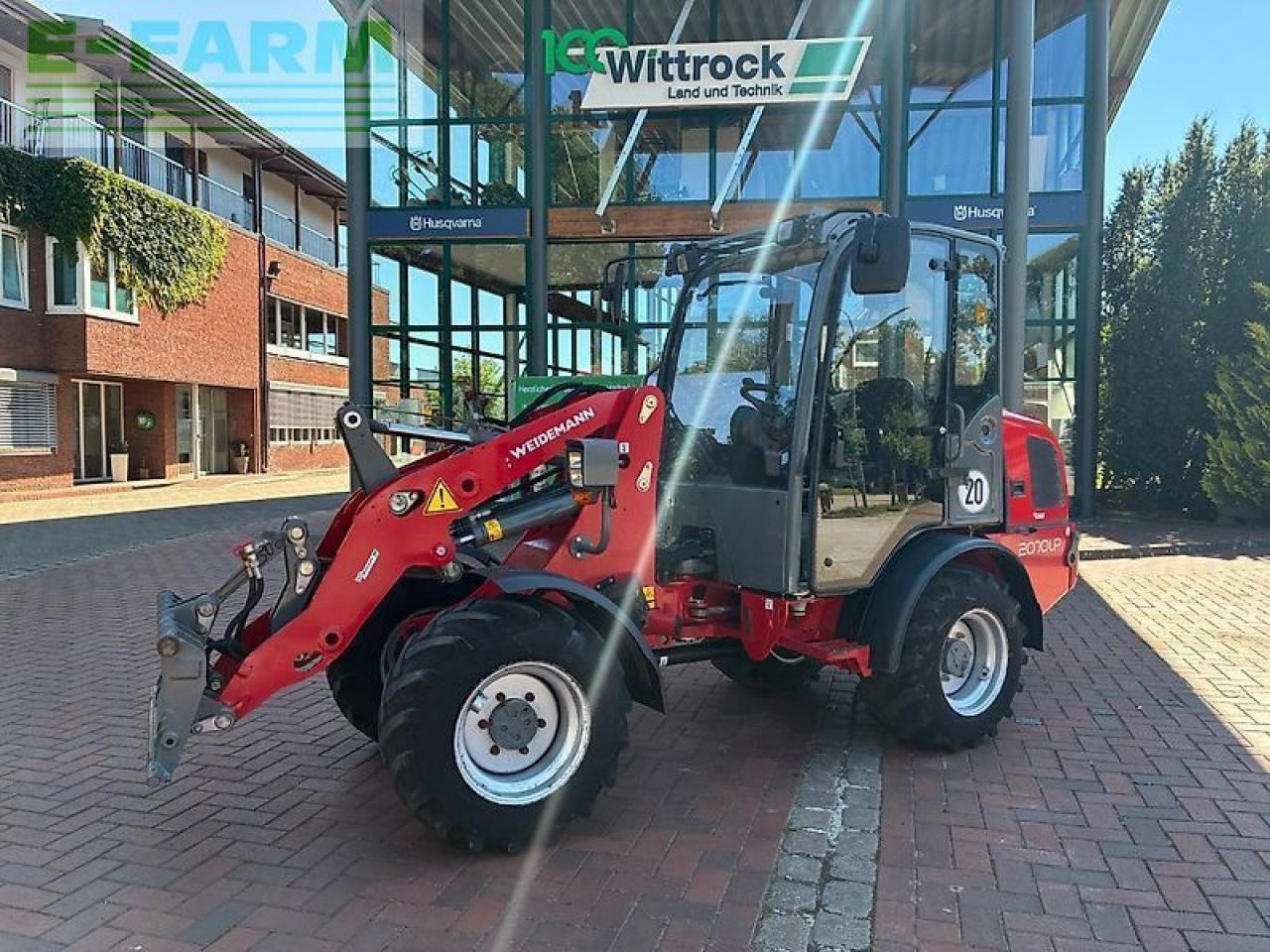 Weidemann 2070 cx lp - Miniexcavadora: foto 2 Weidemann 2070 cx lp - Miniexcavadora: foto 2