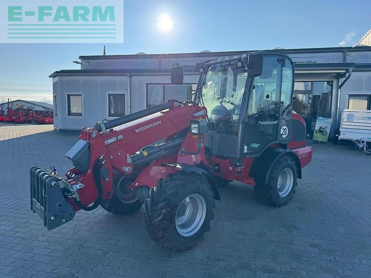 Miniexcavadora Weidemann 2080t: foto 6