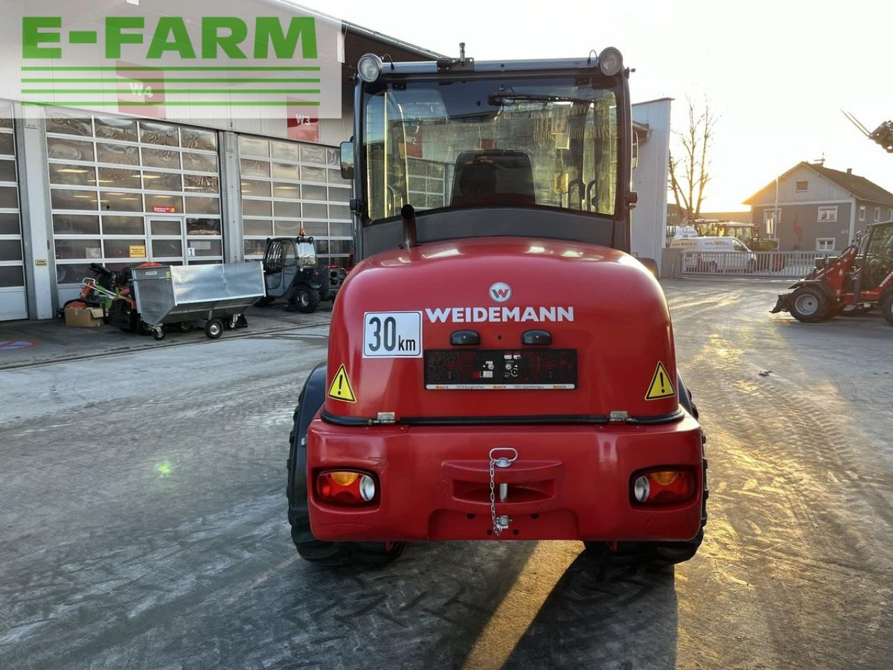 Cargadora de ruedas telescópica Weidemann 3070cx80 teleradlader 3100h, 30km/h 100l hydr.: foto 14