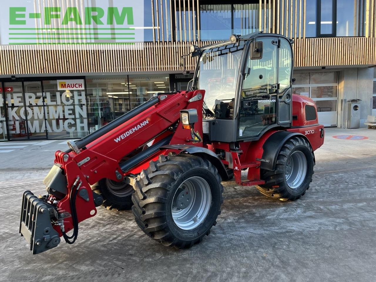 Cargadora de ruedas telescópica Weidemann 3070cx80 teleradlader 3100h, 30km/h 100l hydr.: foto 25