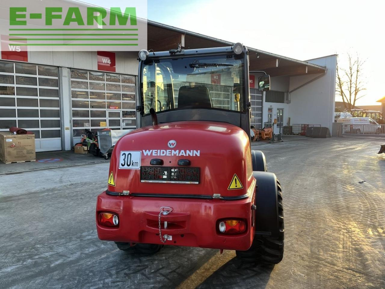 Cargadora de ruedas telescópica Weidemann 3070cx80 teleradlader 3100h, 30km/h 100l hydr.: foto 15