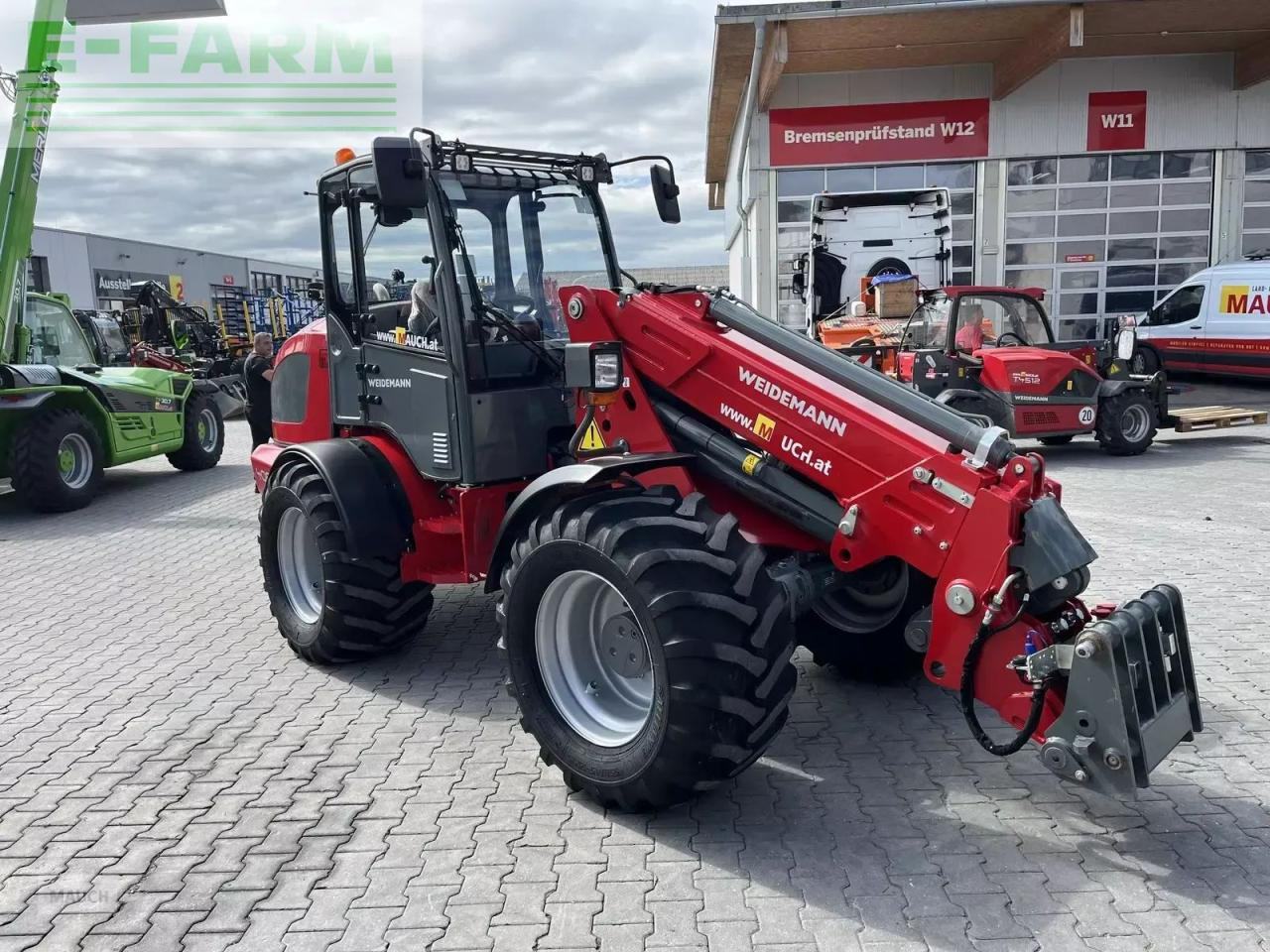 Cargadora de ruedas Weidemann 4080lp tele 30km/h: foto 26