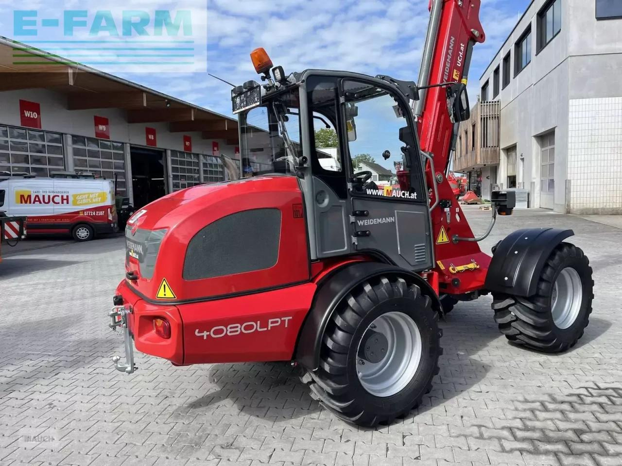 Cargadora de ruedas Weidemann 4080lp tele 30km/h: foto 9