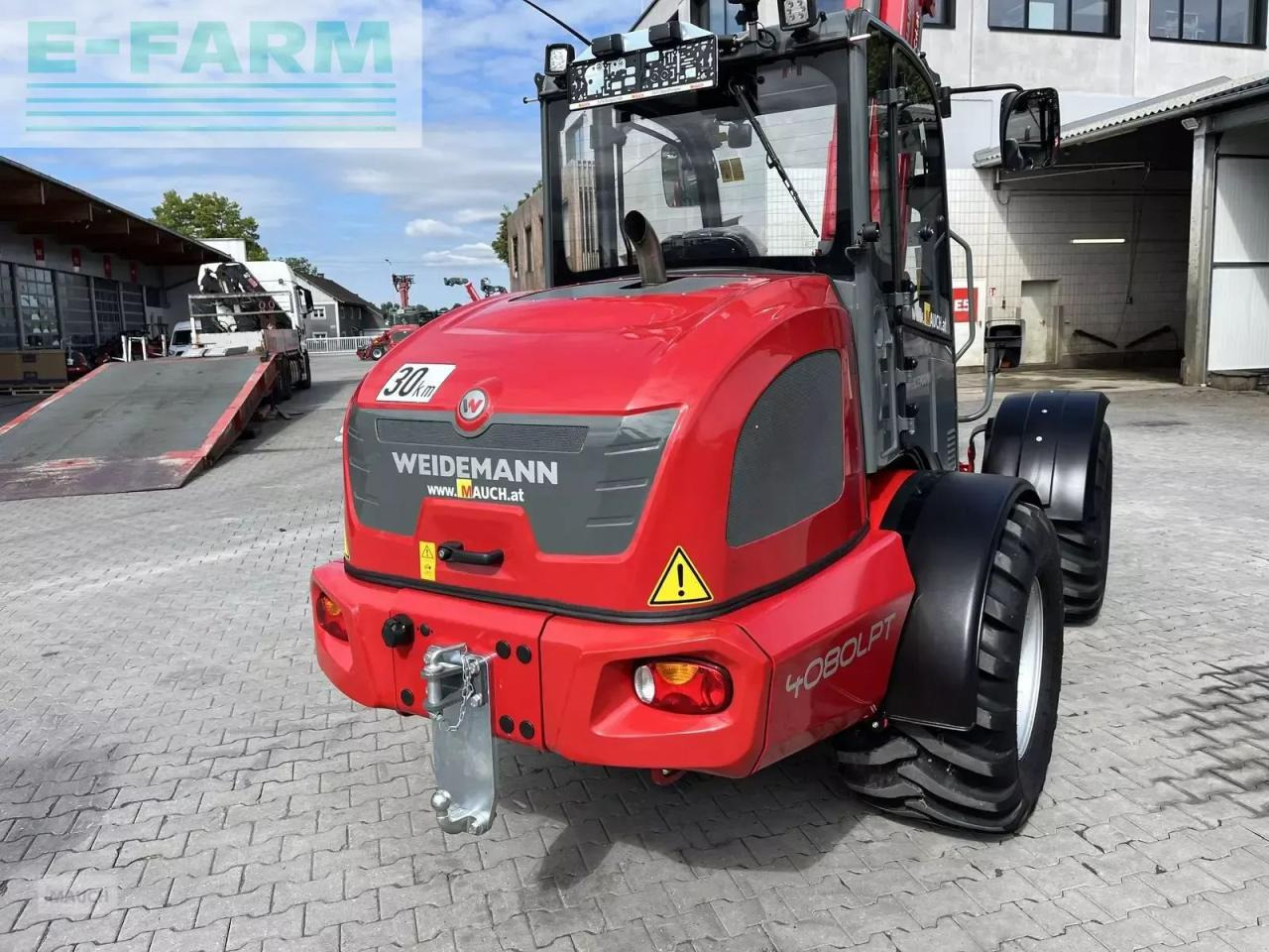 Cargadora de ruedas Weidemann 4080lp tele 30km/h: foto 8