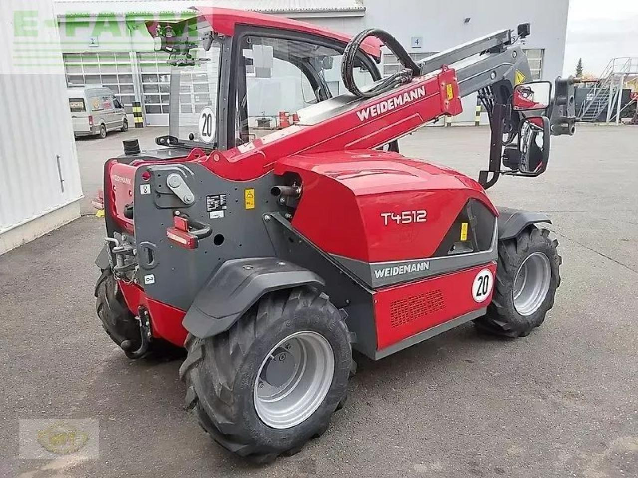 Weidemann t4512 18,4 kw (25 ps) - Manipulador telescópico: foto 3 Weidemann t4512 18,4 kw (25 ps) - Manipulador telescópico: foto 3