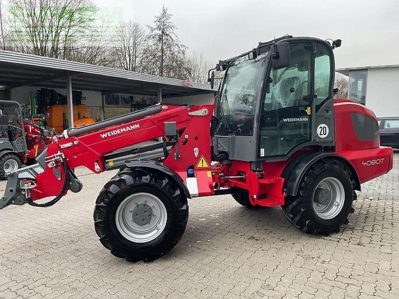 Weidemann teleskopradlader 4080t - Cargadora de ruedas: foto 3 Weidemann teleskopradlader 4080t - Cargadora de ruedas: foto 3