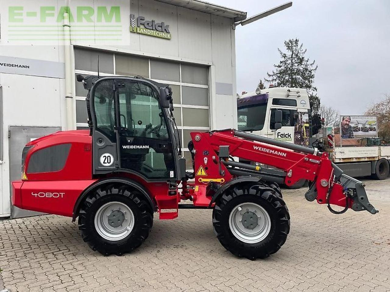 Weidemann teleskopradlader 4080t - Cargadora de ruedas: foto 1 Weidemann teleskopradlader 4080t - Cargadora de ruedas: foto 1