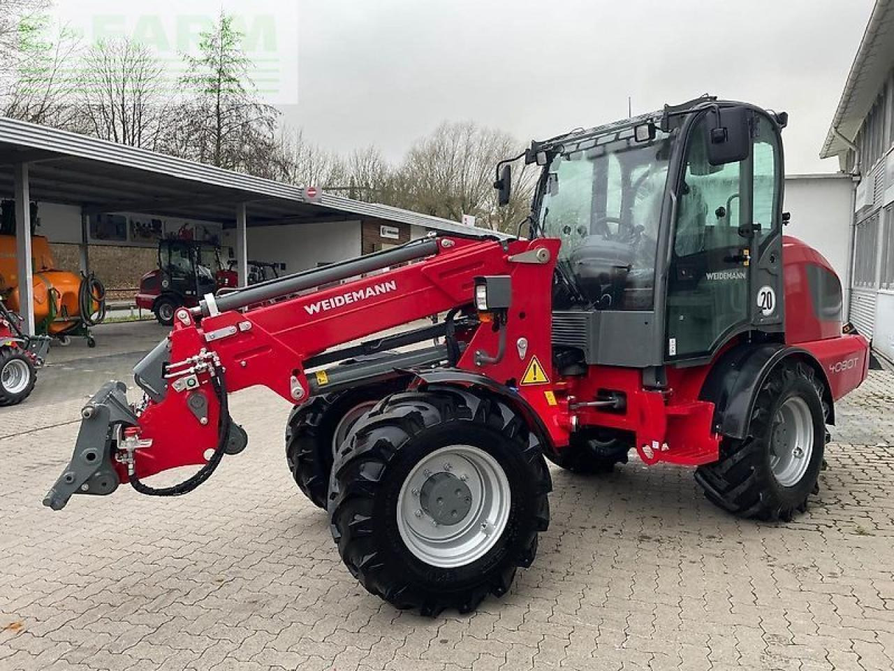 Weidemann teleskopradlader 4080t - Cargadora de ruedas: foto 2 Weidemann teleskopradlader 4080t - Cargadora de ruedas: foto 2