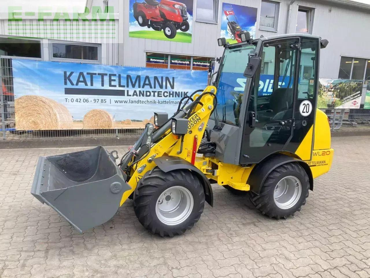 Weidemann wacker wl 20 wie weidemann - Cargadora de ruedas: foto 2 Weidemann wacker wl 20 wie weidemann - Cargadora de ruedas: foto 2