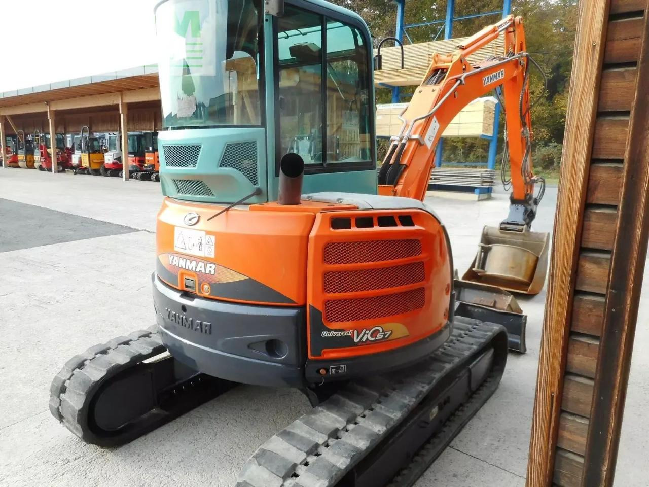 Yanmar vio57 ( 5.325kg ) powertilt + hydr. sw + 3 löffe - Miniexcavadora: foto 4 Yanmar vio57 ( 5.325kg ) powertilt + hydr. sw + 3 löffe - Miniexcavadora: foto 4
