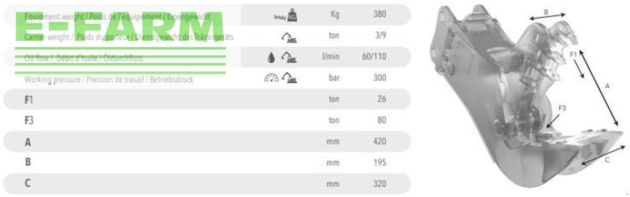 Cf45 - Cizalla de demolición para Maquinaria de construcción: foto 2 Cf45 - Cizalla de demolición para Maquinaria de construcción: foto 2