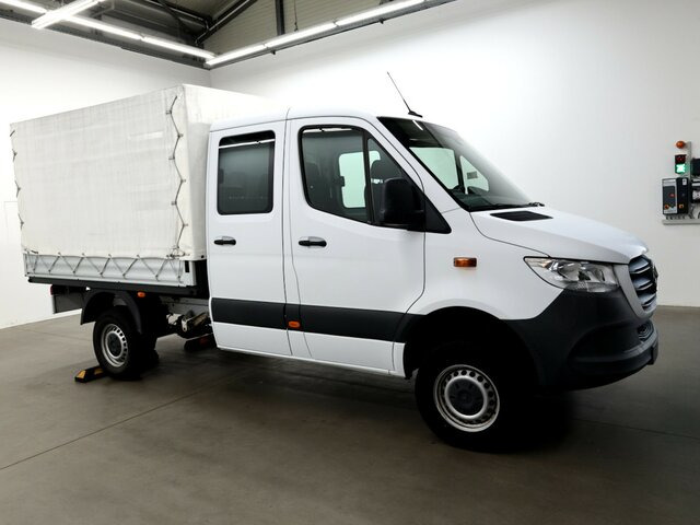 Caja abierta furgoneta, Furgoneta combi MERCEDES-BENZ Sprinter 314 CDI DOKA,Allrad,Standheizung: foto 8