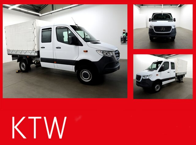 MERCEDES-BENZ Sprinter 314 CDI DOKA,Allrad,Standheizung - Furgoneta con caja de lona, Furgoneta combi: foto 1 MERCEDES-BENZ Sprinter 314 CDI DOKA,Allrad,Standheizung - Furgoneta con caja de lona, Furgoneta combi: foto 1