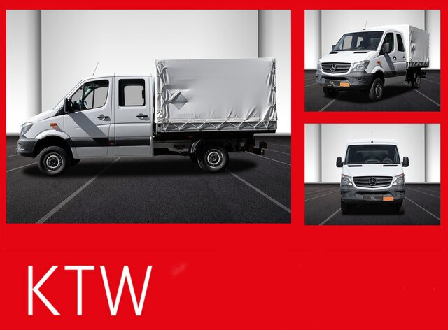 MERCEDES-BENZ Sprinter 316CDI DOKA,Allrad,Klima,Standhzg. - Caja abierta furgoneta, Furgoneta combi: foto 1 MERCEDES-BENZ Sprinter 316CDI DOKA,Allrad,Klima,Standhzg. - Caja abierta furgoneta, Furgoneta combi: foto 1