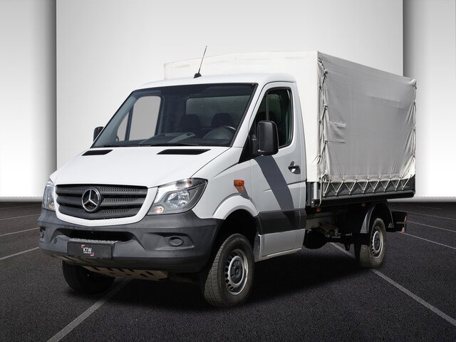 Caja abierta furgoneta MERCEDES-BENZ Sprinter 316CDI Pritsche,Allrad,Klima...: foto 16