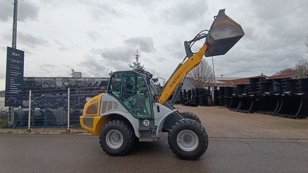 Cargadora de ruedas Kramer 680 Allrad, hydr. Schnellwechsler, Frontschaufel: foto 25