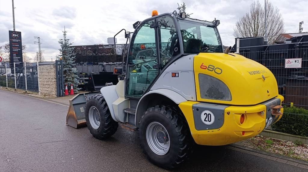 Cargadora de ruedas Kramer 680 Allrad, hydr. Schnellwechsler, Frontschaufel: foto 15
