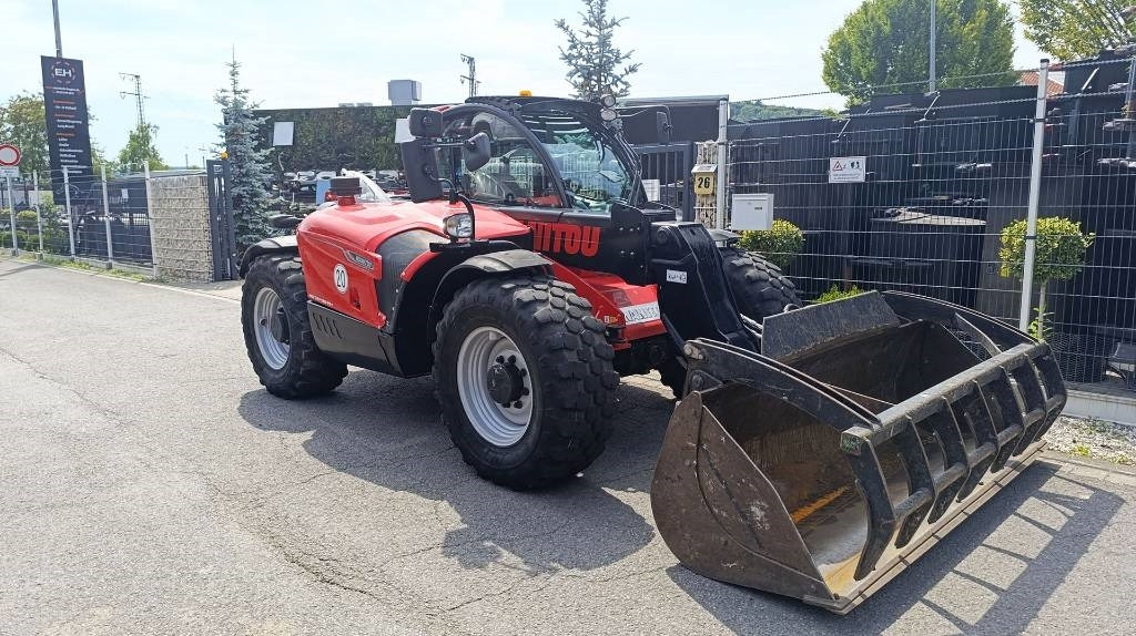 Manitou Teleskoplader 737, Allrad, 7 m und 3.7 t, Klima, - Manipulador telescópico: foto 1 Manitou Teleskoplader 737, Allrad, 7 m und 3.7 t, Klima, - Manipulador telescópico: foto 1