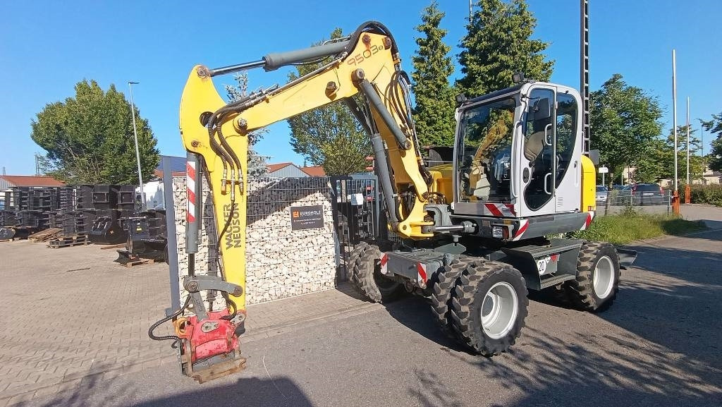 Wacker Neuson 9503 Bagger Powertilt, SW Martin, Verstellausleger - Excavadora de ruedas: foto 1 Wacker Neuson 9503 Bagger Powertilt, SW Martin, Verstellausleger - Excavadora de ruedas: foto 1