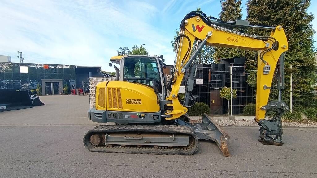 Wacker Neuson ET 90 Powertilt hydr. Schnellwechsler MS08, Klima - Miniexcavadora: foto 3 Wacker Neuson ET 90 Powertilt hydr. Schnellwechsler MS08, Klima - Miniexcavadora: foto 3