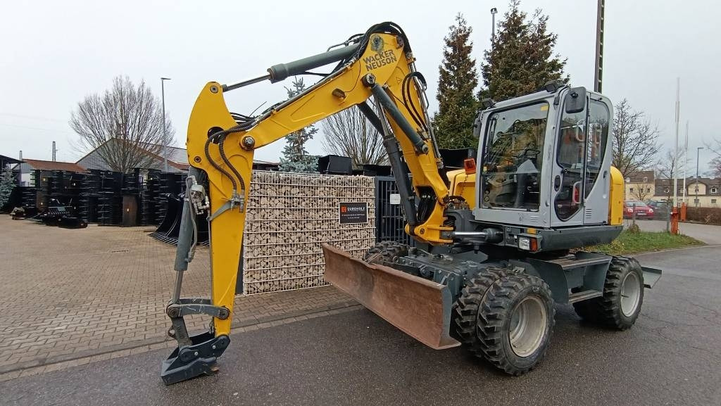 Wacker Neuson EW 100 Schnellwechsler MS08, Verstellausleger - Excavadora de ruedas: foto 1 Wacker Neuson EW 100 Schnellwechsler MS08, Verstellausleger - Excavadora de ruedas: foto 1