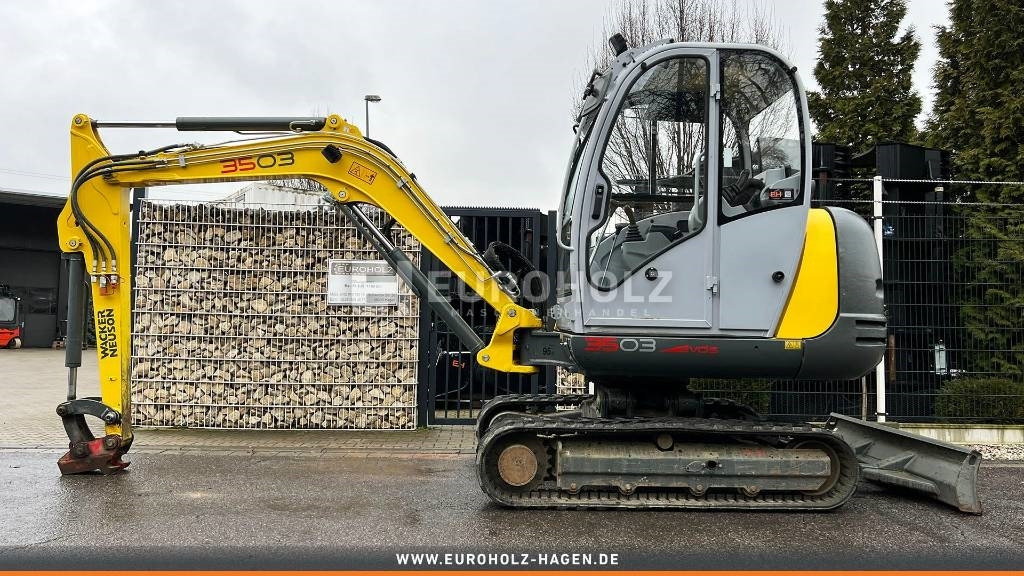 Wacker Neuson Minibagger 3503 RD VDS, MS03, 3. hydr. Steuerkreis - Miniexcavadora: foto 2 Wacker Neuson Minibagger 3503 RD VDS, MS03, 3. hydr. Steuerkreis - Miniexcavadora: foto 2
