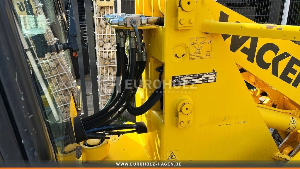 Cargadora de ruedas Wacker Radlader WL 4808, Schnellwechsler, Klappschaufel: foto 9