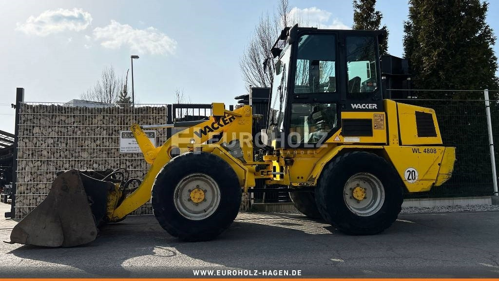 Cargadora de ruedas Wacker Radlader WL 4808, Schnellwechsler, Klappschaufel: foto 13