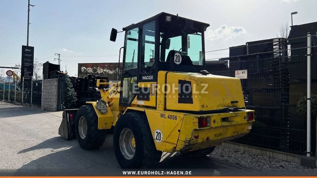 Cargadora de ruedas Wacker Radlader WL 4808, Schnellwechsler, Klappschaufel: foto 14