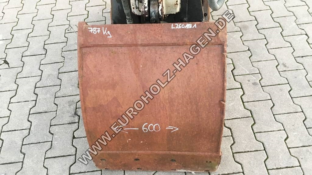 Zweischalengreifer Ø70/280 Schalen 600 mm - Cuchara de mordazas: foto 2 Zweischalengreifer Ø70/280 Schalen 600 mm - Cuchara de mordazas: foto 2