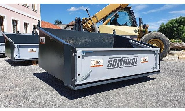Schwerlast Transportbox / Kippmulde 180 cm mit 3 Punkt- & Euro Aufnahme - Cabeza tractora: foto 1 Schwerlast Transportbox / Kippmulde 180 cm mit 3 Punkt- & Euro Aufnahme - Cabeza tractora: foto 1