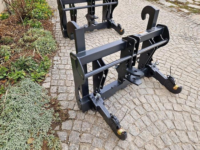 Implemento nuevo BIG JCB Q fit Adapter mit 3 Punkt Aufnahme: foto 1
