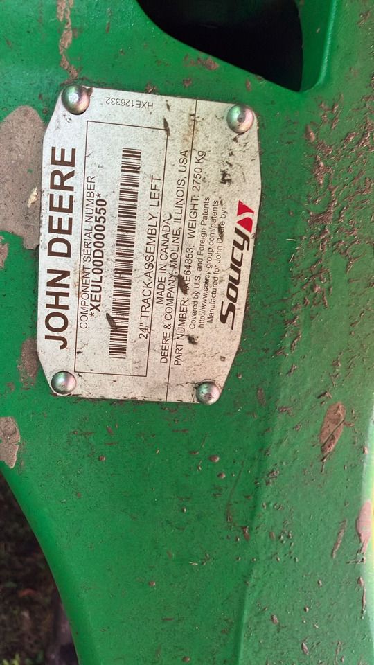 John Deere Raupenlaufwerk /Tracks - Cosechadora de granos: foto 2 John Deere Raupenlaufwerk /Tracks - Cosechadora de granos: foto 2