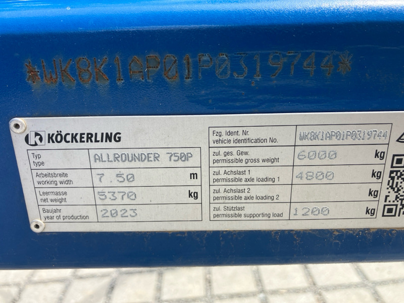 Köckerling Allrounder 750 profiline - Grada: foto 2 Köckerling Allrounder 750 profiline - Grada: foto 2