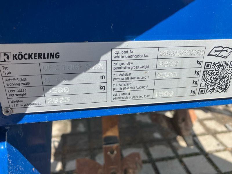 Köckerling Vector 800 - Cultivador: foto 2 Köckerling Vector 800 - Cultivador: foto 2