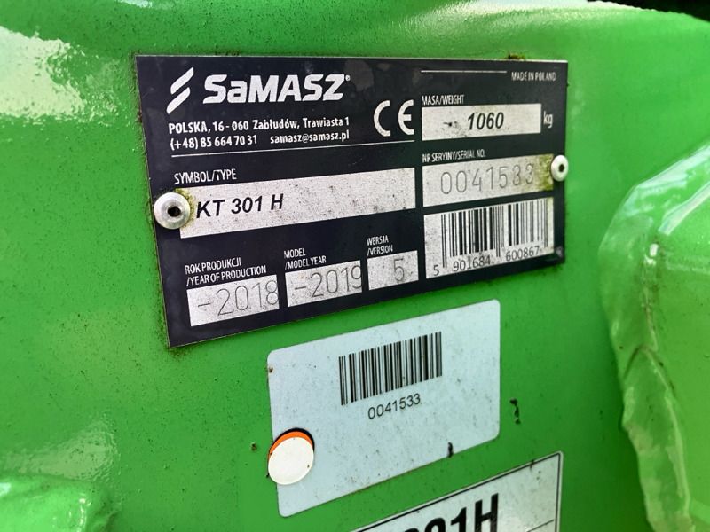 SaMASZ KT 301 H - Segadora: foto 2 SaMASZ KT 301 H - Segadora: foto 2