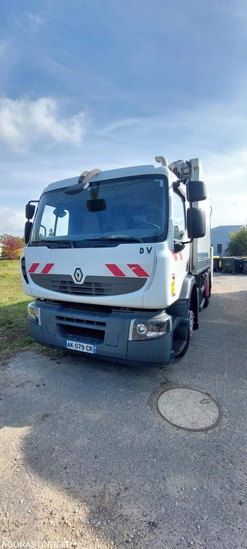 BENNE A ORDURES MENAGERES 14M3 - RENAULT PREMIUM - LOT N°2 - Camión de basura: foto 1 BENNE A ORDURES MENAGERES 14M3 - RENAULT PREMIUM - LOT N°2 - Camión de basura: foto 1