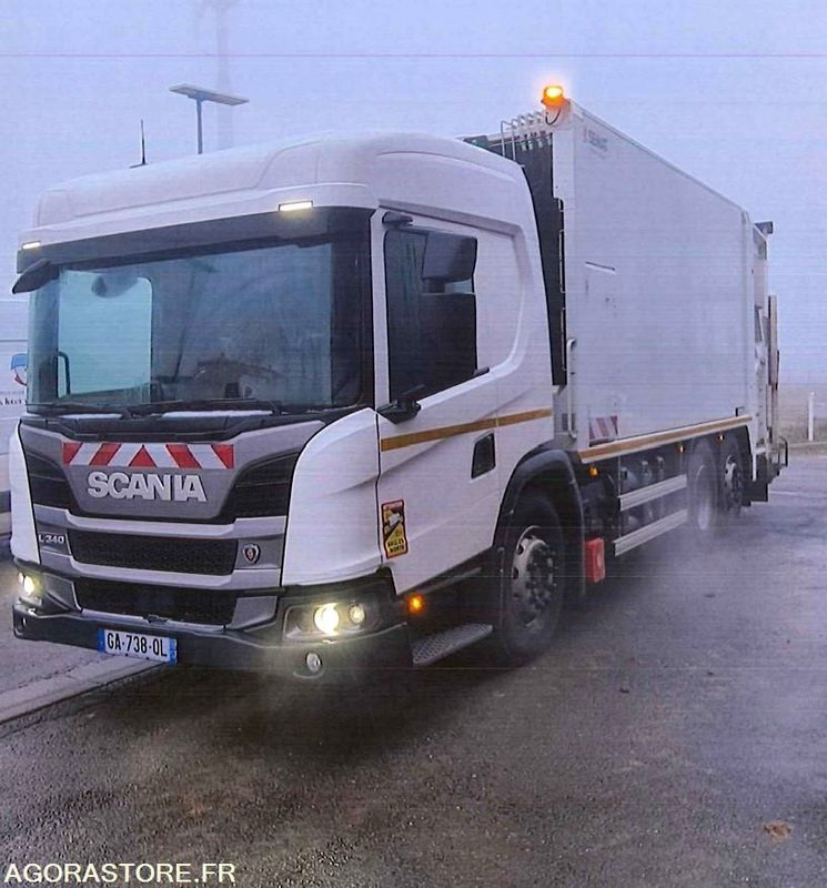 BOM SCANIA L340 71926 kms 2021 GNV - Camión de basura: foto 3 BOM SCANIA L340 71926 kms 2021 GNV - Camión de basura: foto 3