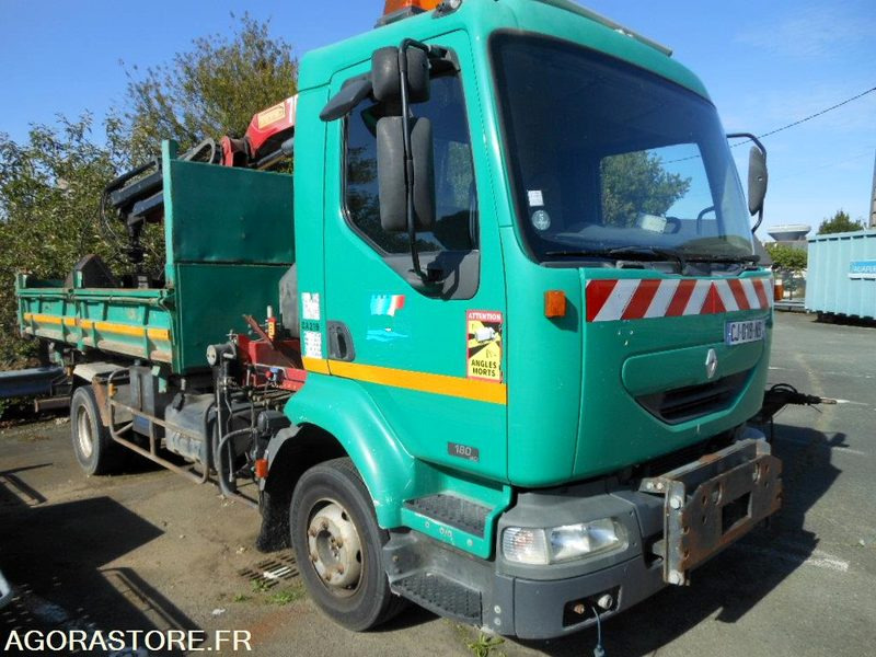 CAMION PTAC < 19 T RENAULT M180 (CA219) - Camión grúa: foto 5 CAMION PTAC < 19 T RENAULT M180 (CA219) - Camión grúa: foto 5